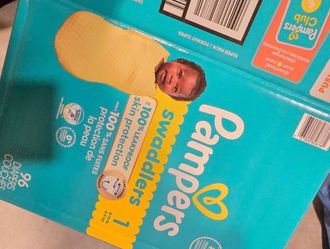 Pampers diaper 1