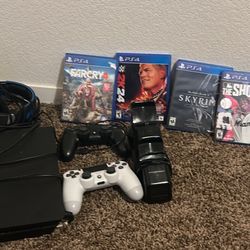 PS4 With Headset Games Control Charger
