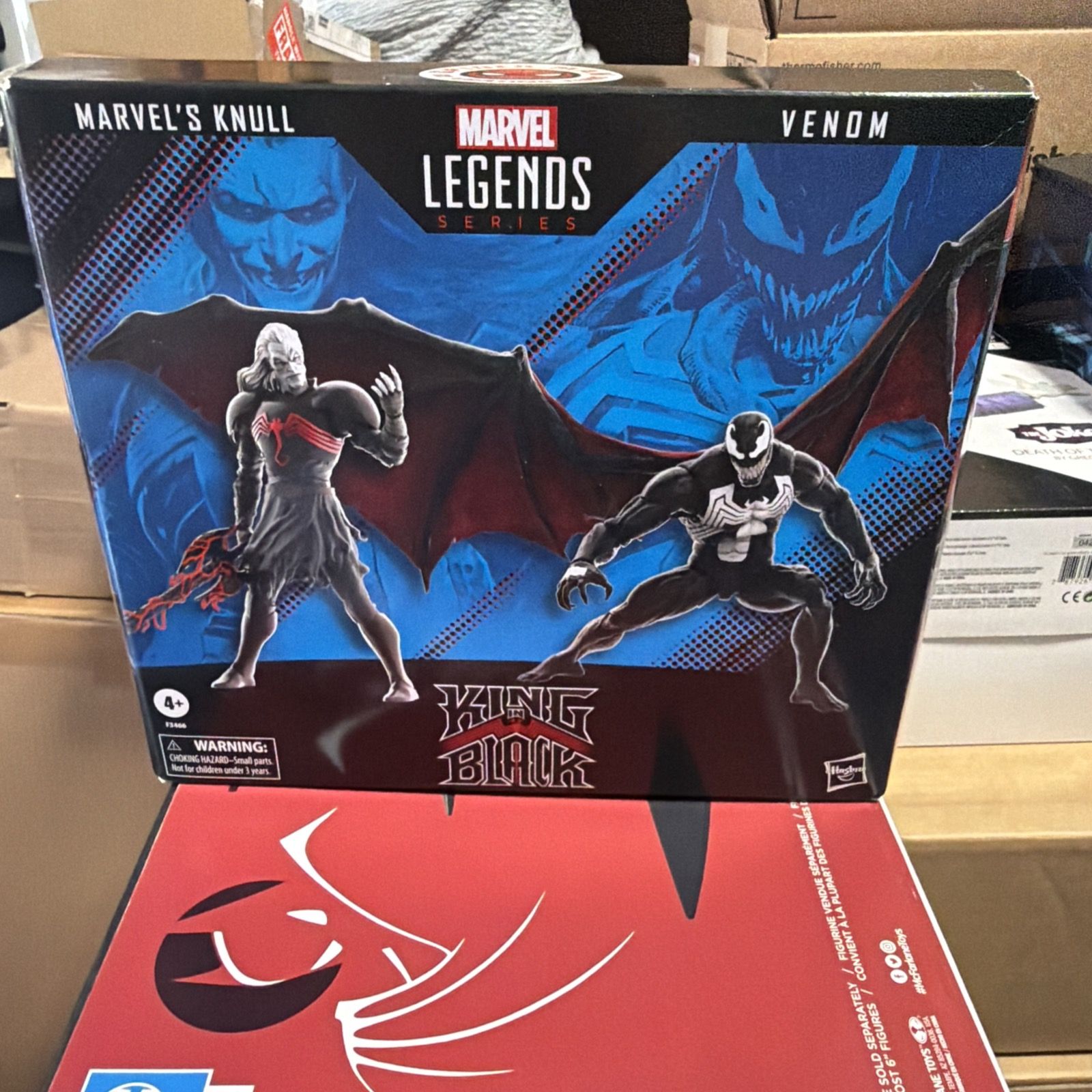 Marvel legends Knull and Venom