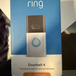Doorbell Ring 4 Camera
