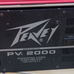 peavey pv 2000 (for parts or repair) 