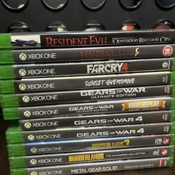 🎮 Xbox One Game Lot – $9/EA (See Description)  . . . . . . . . . . . . . . . . . . . . . . . . . . . . . . . . . . . . . . . . . . . . . . . . . .  A