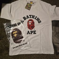 Bape Shirt Size Large N Medium.