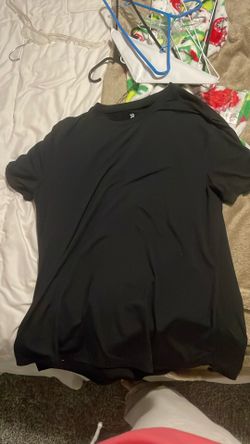 Plain Black All In Motion Tshirt 