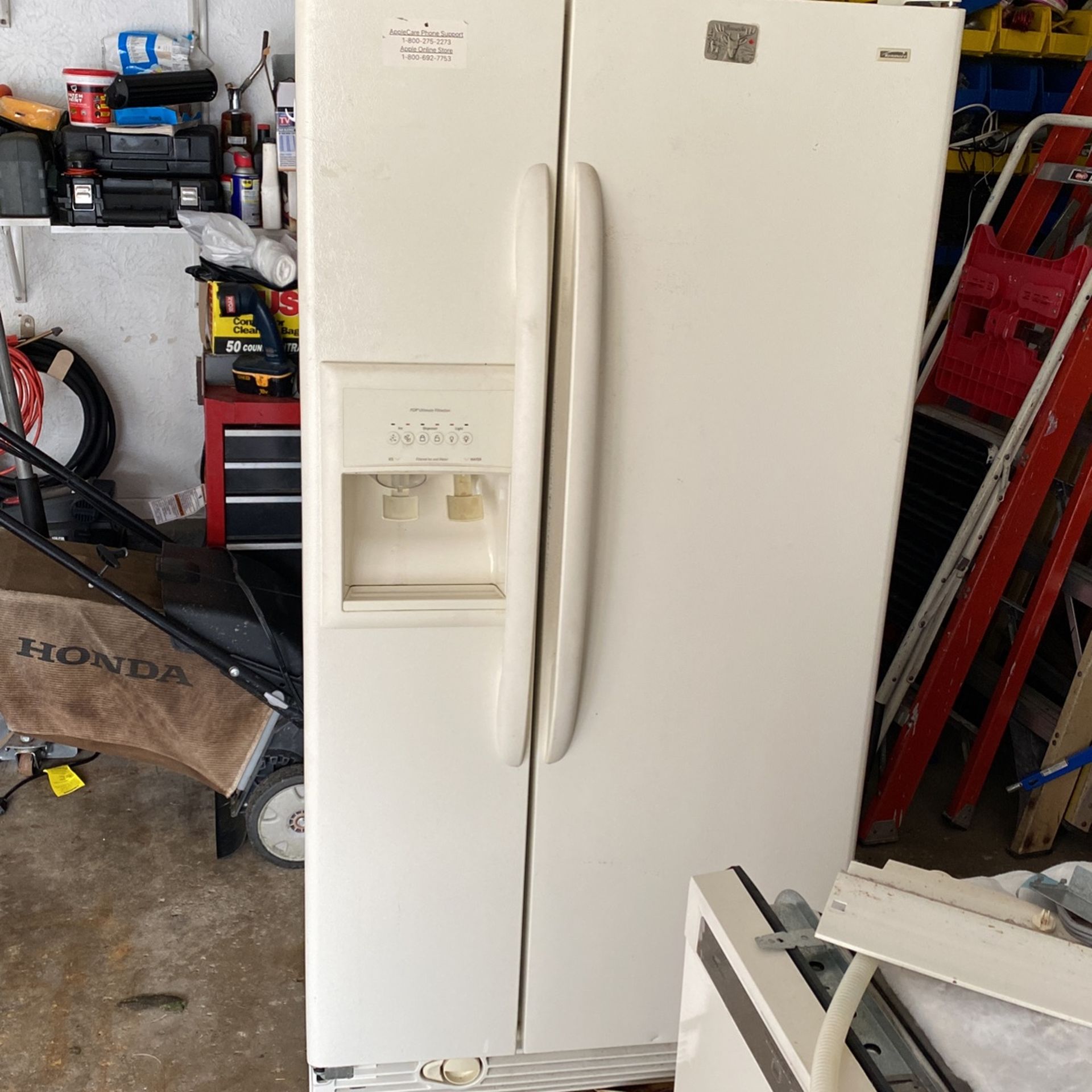 Refrigerator And Dish Washer 
