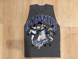 LA Dodgers Graphic Muscle Tank Top