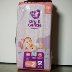 Parent's Choice Size 2,  40 Pack Diapers