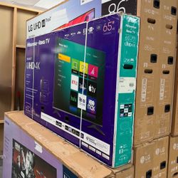 65 Hisense Roku 4K HDR Smart TV