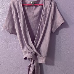 Large Purple Blouse