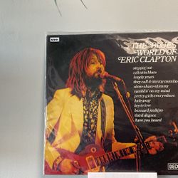 The Blues World Of Eric Clapton Original Vintage Vinyl Record 