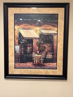 Vintage French theme frame