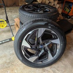4 Brand New Wheels & Tires For 2024/25 Subaru Crosstrek