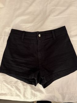 Universal Thread Black High Rise Denim Shorts