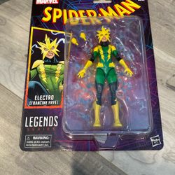Marvel Legends Series Electro Francine Frye Figure Retro wave 