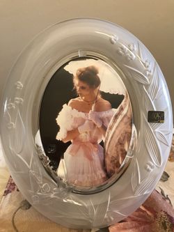 Mikasa Crystal photo frame