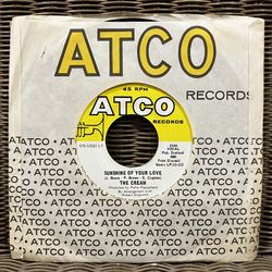 The Cream “Sunshine Of Your Love” 7” Single 