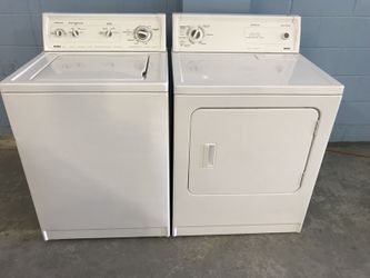 Kenmore Washer And Dryer Set With 120 Day Warranty