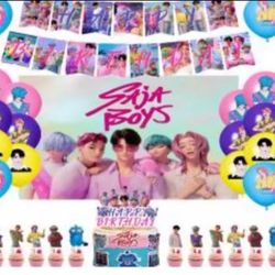 Saga Boys Birthday Party Decorarion Supplies.