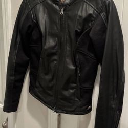 Harley Davidson Women’s XS Leather Riding Jacket