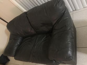 Leather couch good condition