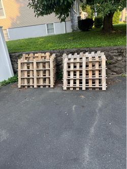 12 wooden Pallets for sale