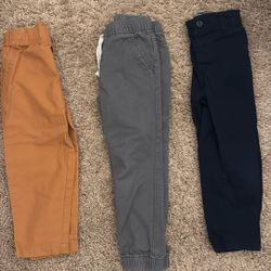 Boys 3T - 4TPants Bundle (3 Pairs)