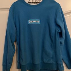 Supreme Box Logo Crewneck Fw18 Large See Desc