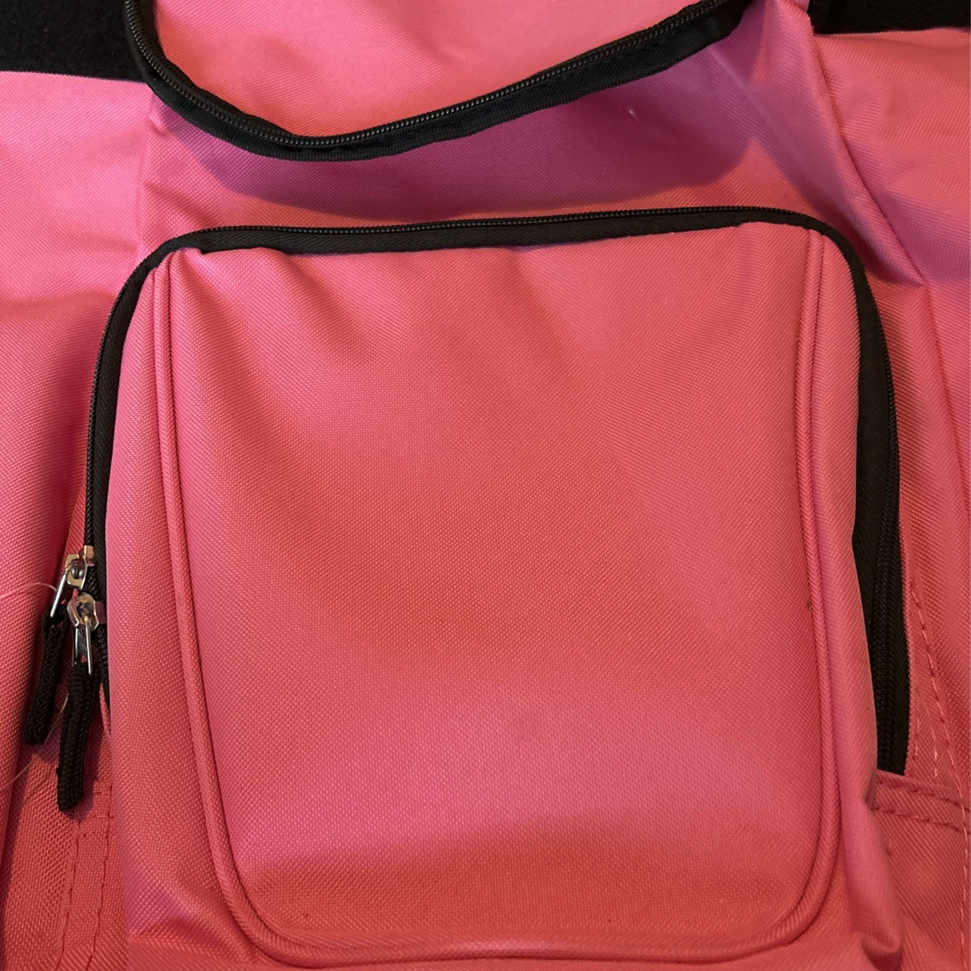 pink rawlings backpack