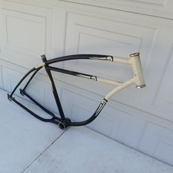 Vintage 1950's  Schwinn Cruiser Straightbar  Frame 