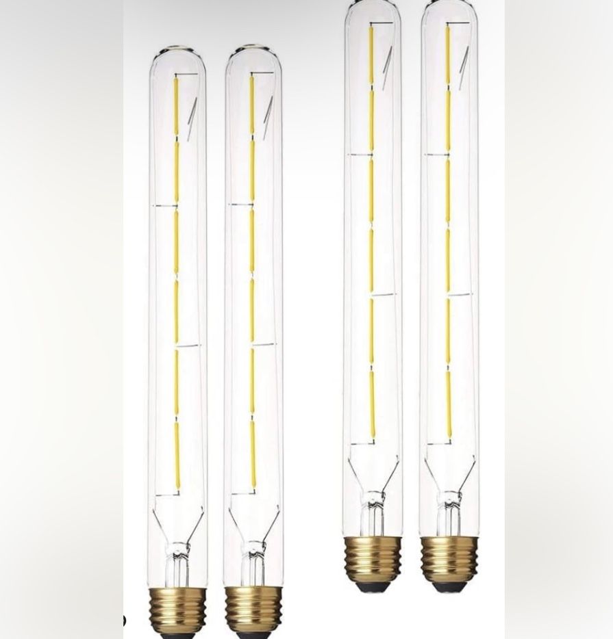 Dimmable Edison T10(T30) LED Tubular Bulb 6W,Warm White