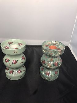 Porcelain Candle Holders