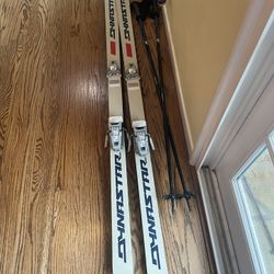 Skis, Boots, Poles