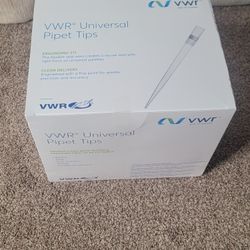 New VWR Universal Pipet Tips 1000µL Low Retention Pre Sterile 76322-522 10 Racks
