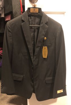 Boys black sport jacket