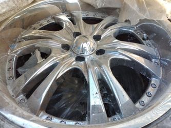 20 inch chrome wheels
