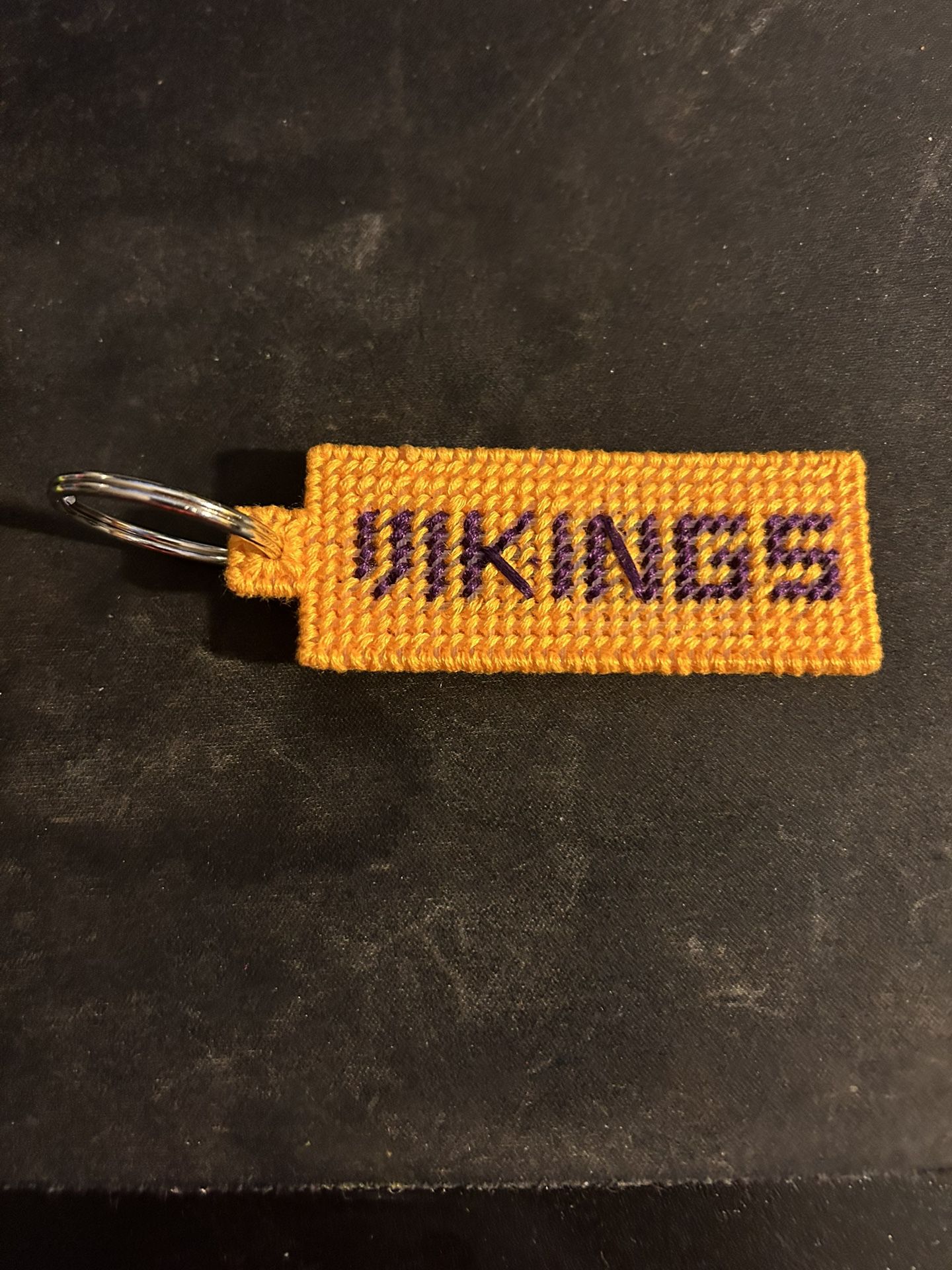 Handmade Keychain Of The Vikings Football Team 