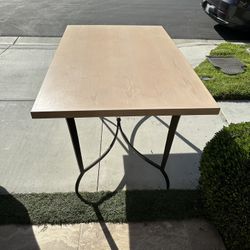 Kitchen Table Custom Metal Base