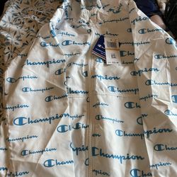 Champion brand new for boys windbreaker size 7 with hoodie