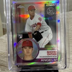 2018 Topps Chrome - 83' Topps Shohei Ohtani Rookie CGC 10