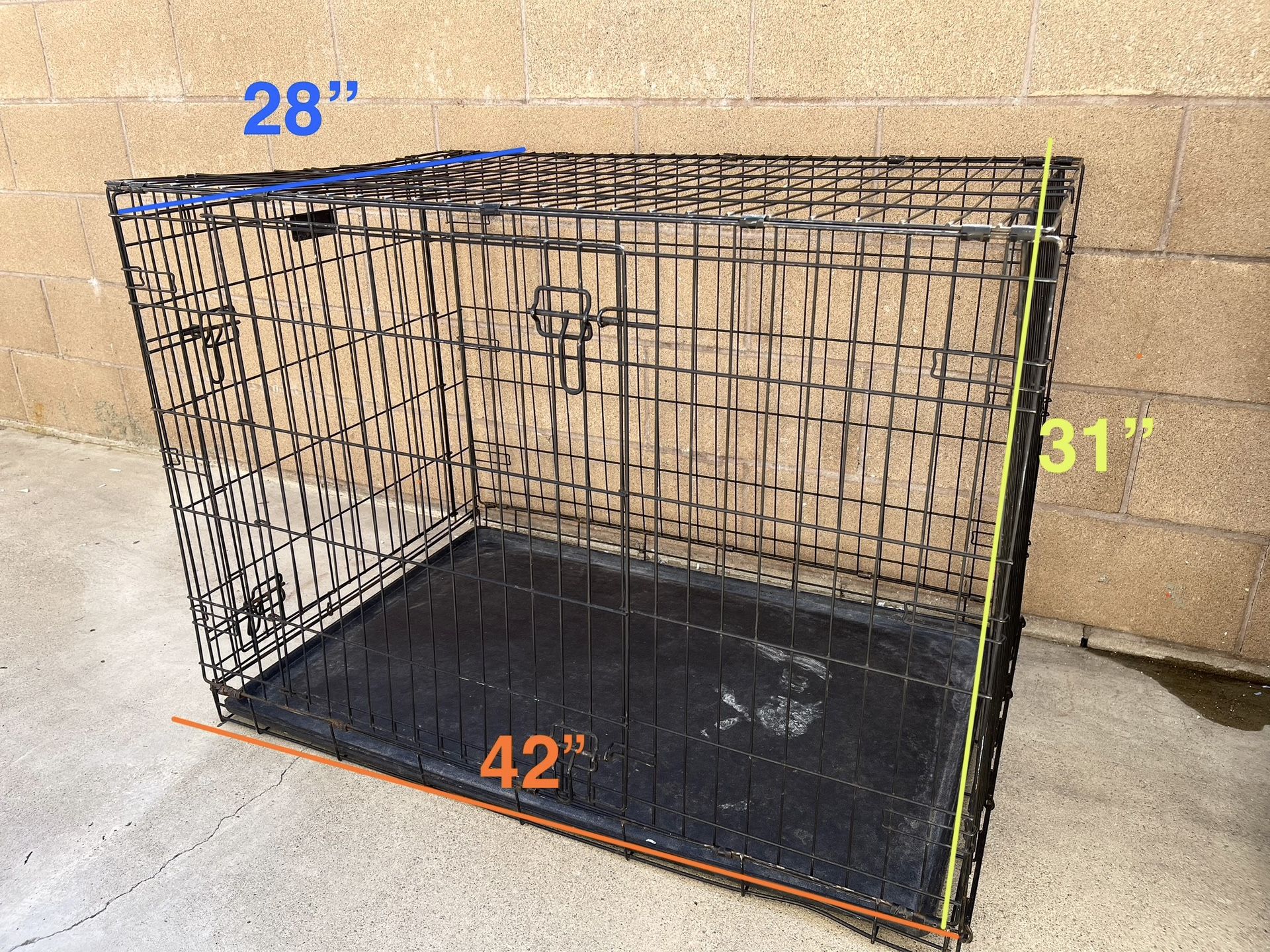 Extra Large Dog Crate 42”