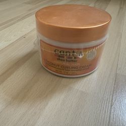 Cantu Coconut Curling Cream NEW with Shea Butter for Natural Hair 12 OZ