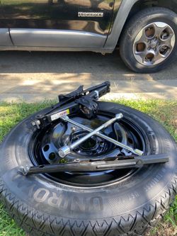 Jeep Renegade spare tire kit