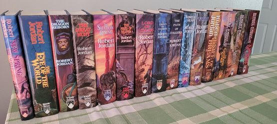 Full 15 Book Hardback Series by Robert Jordan