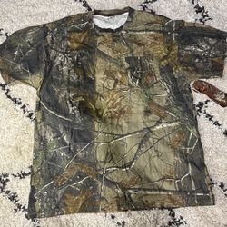 JERZEES x Realtree AP Camo Pocket T-Shirt Brand New With Tags