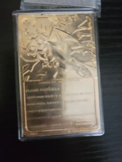 24karat Gold Plated Pokemon Cards for Sale in Palm Harbor, FL - OfferUp