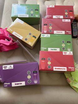 Lolopop 6000 Puff Disposable Vapes – 6 Flavor Boxes