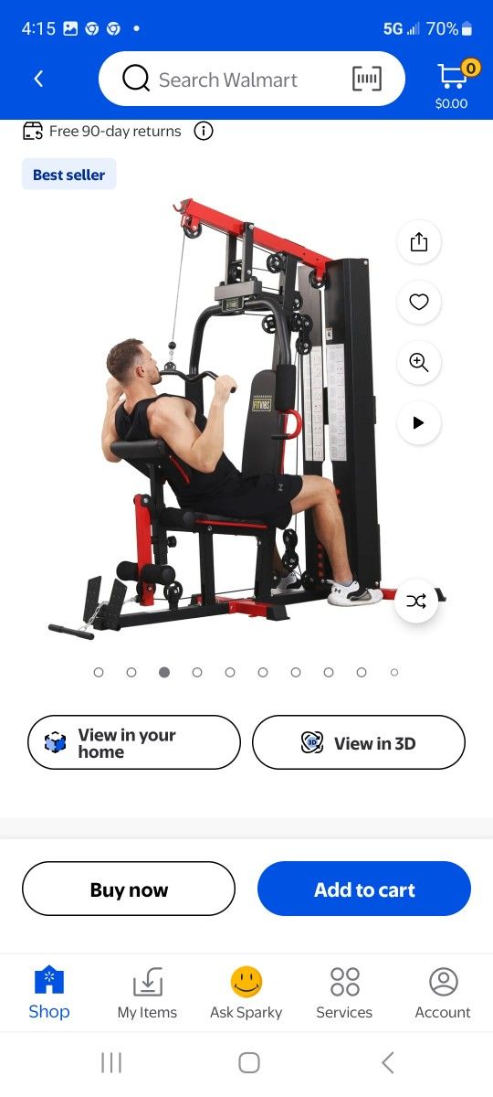 Fitvids Full Multi functional home Gym