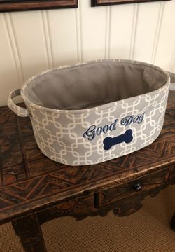 Dog toy basket