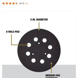 Random Orbit Palm Sander Pad