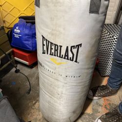 Everlast heavy punching bag,